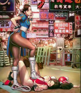 Page 2 of Chun Li Vs Mai Shiranui Gallery - preview thumbnail