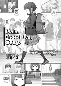 Jimi de, Shoukyokuteki de, Eroi. | Plain, Indecisive, Sexy. — hentai manga cover on Fhentai