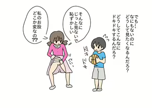 Page 29 of Chinchin to Omata o Kuttsukekko Shitara Ana ni Haicchatta Shounen to Shoujo - preview thumbnail