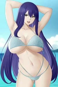Page 10 of Fairy Tail girls sexy lingerie - preview thumbnail