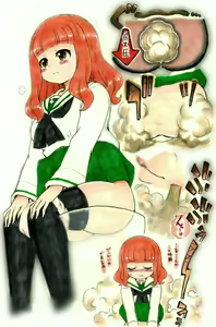 Page 56 of My Girls und Panzer Pee/Scat Scene Collection - preview thumbnail