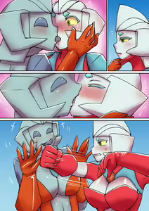 Page 8 of Tokusatsu Heroine Series - Rusty Comet Ch. 5 "Rusty Comet VS Rusty Comet" - preview thumbnail