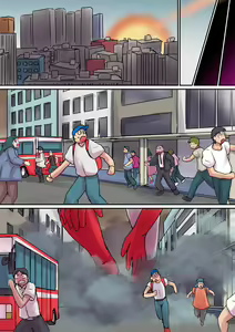 Page 52 of Tokusatsu Heroine Series - Rusty Comet if BADEND Shuu - preview thumbnail