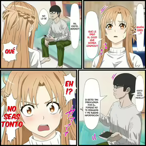 Page 4 of Anime Chara to Sex Dekiru Appli 14, Asuna Hen - preview thumbnail