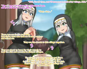 Page 312 of Mazoku ni Otosareta Seijo Shimai ~Noroi de Seinaru Chikara o Hanshoku no Chikara e Yugamerareta Shuudoujo Shimai~ - preview thumbnail