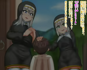 Page 616 of Mazoku ni Otosareta Seijo Shimai ~Noroi de Seinaru Chikara o Hanshoku no Chikara e Yugamerareta Shuudoujo Shimai~ - preview thumbnail