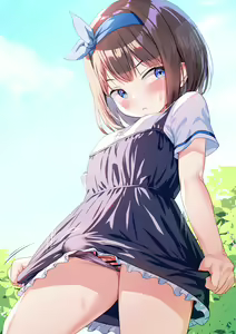 Page 5 of Osoto de Okki o Gomakasu Futanari-chan - preview thumbnail