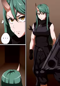 Page 2 of ArKnights - Hoshiguma - preview thumbnail