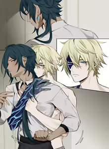 Page 10 of Dainsleif X Kaeya ✨❄️ - preview thumbnail