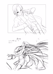 Page 28 of Saya no Uta Sketchbook - preview thumbnail