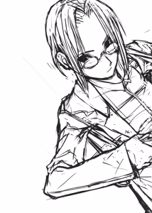 Page 31 of Saya no Uta Sketchbook - preview thumbnail