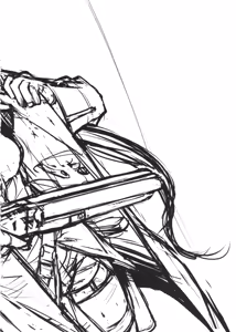 Page 32 of Saya no Uta Sketchbook - preview thumbnail