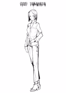 Page 7 of Saya no Uta Sketchbook - preview thumbnail