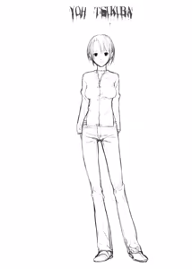 Page 9 of Saya no Uta Sketchbook - preview thumbnail