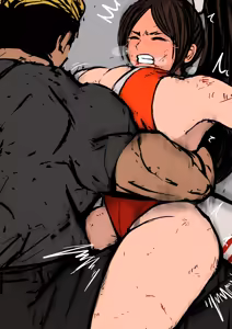 Page 13 of Mai Shiranui VS. Ryuuji Yamazaki - preview thumbnail