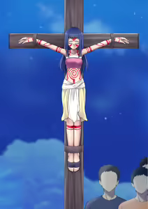 Page 17 of Yuuhi Shimabara crucifixion - preview thumbnail
