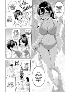 Page 19 of Mujintou de, SEX ni Kyoumi Shinshin na Dosukebe Inkya Joshi-tachi to Harem Life - preview thumbnail