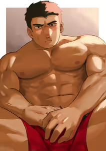 Page 19 of SaikoroDeKimerusouchi extra |サイコロで決める装置 pixiv 肌肉男室友附加故事集 - preview thumbnail