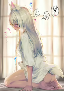 Page 3 of Hatsujou o Jibun de Shizumeru Kemomimi Futanari-chan - preview thumbnail