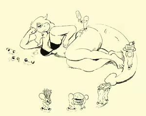 Page 409 of SugSlimic superemdog deersun October Nights - Art archive Discord Patreon content - preview thumbnail