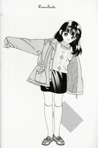 Page 85 of The collected illustretion of U-JIN. Loose Socks - preview thumbnail