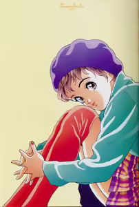 Page 10 of The collected illustretion of U-JIN. Loose Socks - preview thumbnail