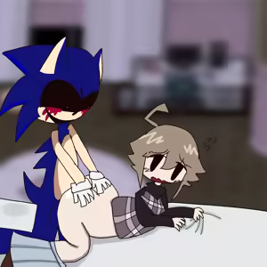 Urotsuki x sonic.exe — hentai manga cover on Fhentai
