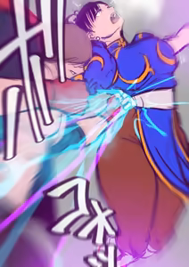 Page 12 of Chun-Li VS. ED - preview thumbnail