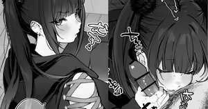 "Zoku Hen" Hoka no Onnanoko to Hanashitetara Oshi no Kirakira Jiraikei KonCafe Jou ni Shitto Sarete Shiboritorareru Hanashi — hentai manga cover on Fhentai