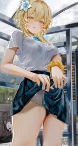 Tenki Yohou no Usotsuki — hentai manga cover on Fhentai