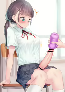 Page 17 of Omoshiro Hanbun de Onaho o Tsukawarechau Futanari-chan - preview thumbnail
