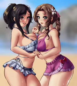 Page 2 of Aerith x Tifa - preview thumbnail