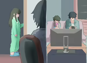 Page 62 of Aimai Himitsu Kanmaimitsu ~Inkya Gimai ga Omokute Eroi~ - preview thumbnail