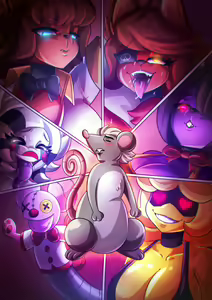 Page 3 of 【五夜后宫汉化组】FAP NIGHTS COMIC 3 :"THE OBSERVER" - preview thumbnail