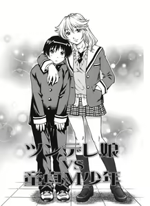 Tsundere Musume VS Doutei M Shounen |  Cassiare Girl VS Shota — hentai manga cover on Fhentai
