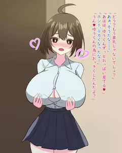Page 56 of Chou Bakunyuu no Osananajimi o Ikunyuu suru Uchi ni Sakunyuu sareru no ga Daisuki na Hentai-san ni Nacchau Hanashi - preview thumbnail