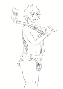 Page 227 of Zenryoku Ana Musume - Full Thrust! Hole-Maiden + Character  Rough Illust (decensored) - preview thumbnail