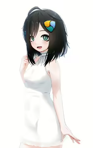 Virtual bishojo Nem official nude illust — hentai manga cover on Fhentai