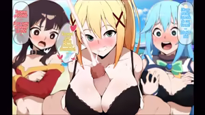 Page 5 of Vacaciones en la playa con Aqua, Megumin y Darkness - preview thumbnail