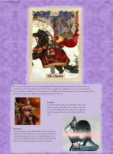 Page 4 of Mystical Tarot CYOA V2 - preview thumbnail