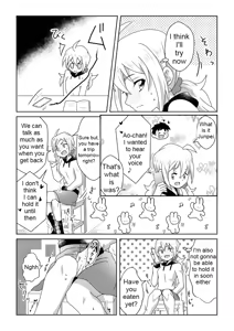 Page 21 of Otoile Gaman Dekinakute Naiteru Ao-chan mo Kawaii yo!! | Crying Because She Can't Stand the Toilet. Ao-chan is Very Cute. - preview thumbnail
