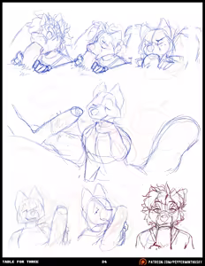 Page 1165 of Artist: pepperminthusky - preview thumbnail