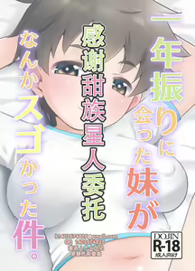 Ichinen-buri ni Atta Imouto ga Nanka Sugokatta Ken.|一年不见的妹妹突然变得很不得了这件事 — hentai manga cover on Fhentai