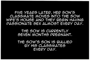 Page 15 of My mother the slave pig 1-2 - preview thumbnail