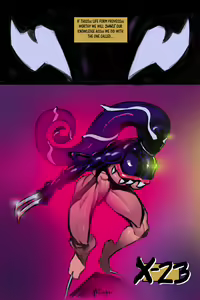 Page 9 of Meinfischer - Venom's Kiss: The Cumplete Saga - preview thumbnail