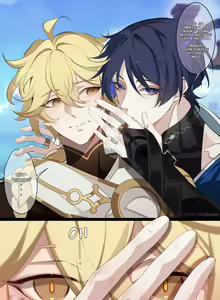 Page 10 of Aether & Xiao & Wanderer - preview thumbnail