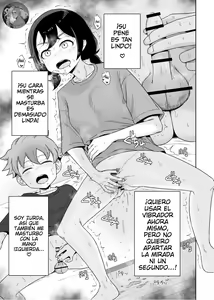 Page 16 of Onanie Izon Jidaraku Joshi wa Shounen no Onanie o Nozokimisuru. | Una chica autocrítica y adicta a la masturbación observa a un chico masturbarse. - preview thumbnail