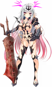 Page 262 of Blade x Bullet Kinrin no Soleil character set - preview thumbnail