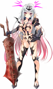 Page 264 of Blade x Bullet Kinrin no Soleil character set - preview thumbnail