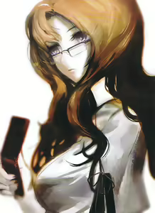 Page 10 of Steins Gate Illustration Collection - preview thumbnail